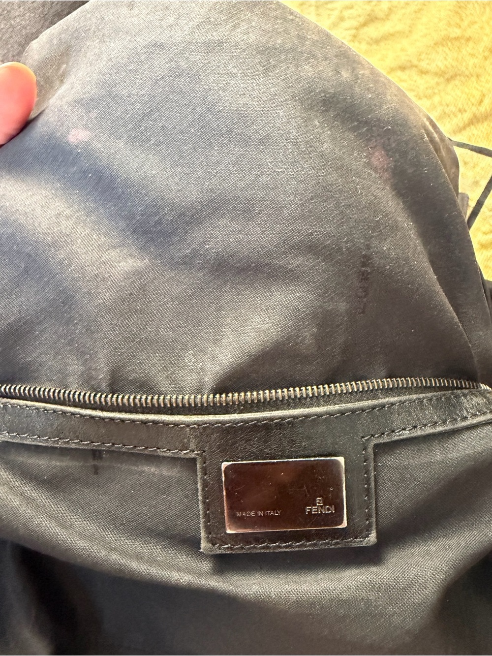 Vintage Fendi Mamma Baguette - Brown Zucca Canvas Monogram (Y2K Era) - Picture 8 of 11